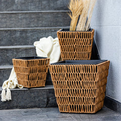 Wicker Planter (Set of 3)