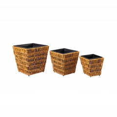 Wicker Planter (Set of 3)