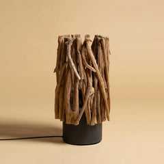 Table Lamp Hope — Recycled teak root