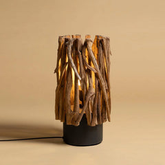 Table Lamp Hope — Recycled teak root