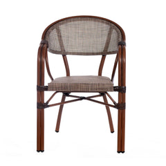 Altria — Outdoor Aluminum frame, Teslin woven Chair