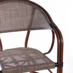 Altria — Outdoor Aluminum frame, Teslin woven Chair