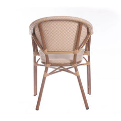 Chirpy — Outdoor Aluminum frame, Teslin woven Chair