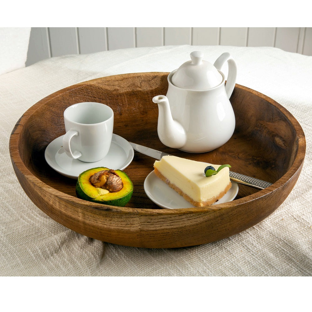 Serving Bowl teak wood — Niti