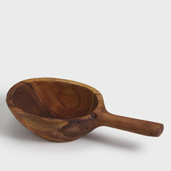 Teak Wood Serving Bowl — Veda