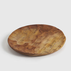 Serving Plates teak wood set of 3 