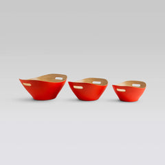 Serving Bowls ( Set Of 3 ) orange 