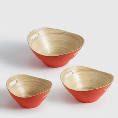 Serving Bowls ( Set Of 3 ) orange 