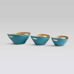 Serving Bowls ( Set Of 3 ) aqua