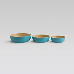 Bamboo Serving Bowls ( Set Of 3 ) — Troy