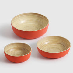 Serving Bowls bamboo set of 3 — Zen