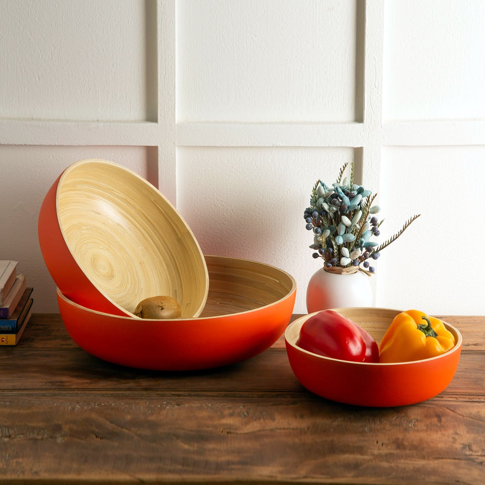 Serving Bowls bamboo set of 3 — Zen